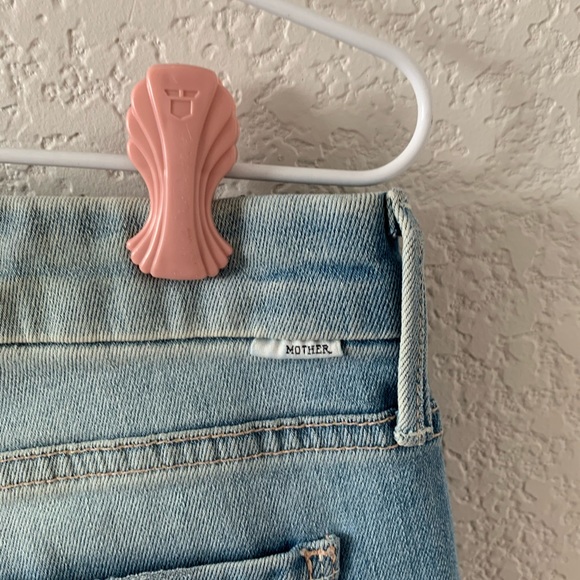 Mother Looker Ankle Fray Denim Jean - Picture 6 of 10